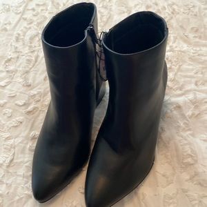 Lane Bryant Dream Cloud Black Booties - 12W New